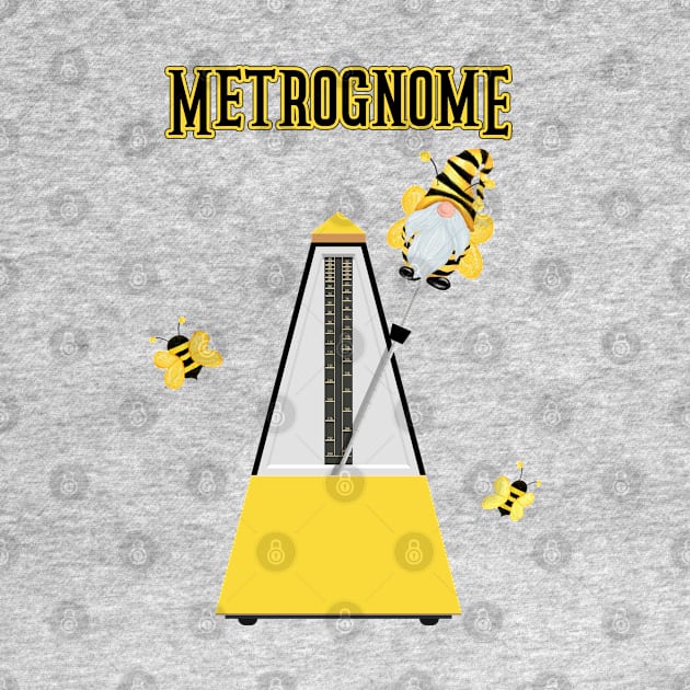 PARODY MUSICAL GNOME DESIGN - METROGNOME - METRONOME by iskybibblle